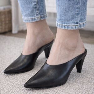 NWOT Treasure & Bond TBCHINCH-Lea heeled mules